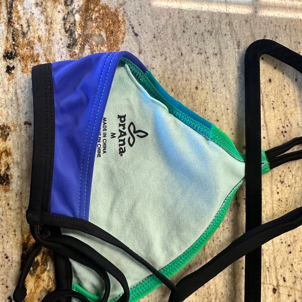 Prana Multicolor Bikini Top